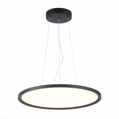 ST602.443.56 ST Luce Светильник подвесной, LED, 4000K 1х56W, 5 040Lm, Ra80, IP20, D600xH36, черный