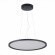 ST602.443.56 Светильник подвесной Черный LED 1*56W 4000K 5 040Lm Ra80 120 IP20 D600xH36 185-265V Подвесные светильники