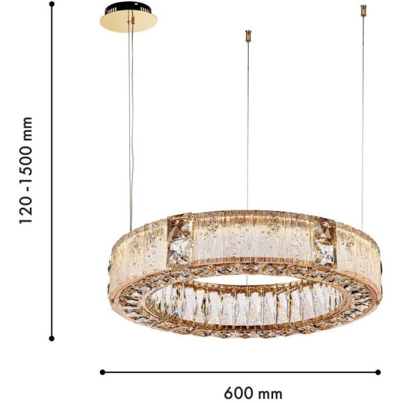 Подвесной светильник Templum 4204-6P
