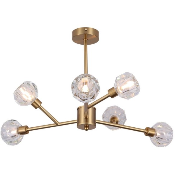 Потолочная люстра хрустальная Grace FR5114PL-06BZ