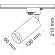 Трековый светильник Technical TR004-1-GU10-GF