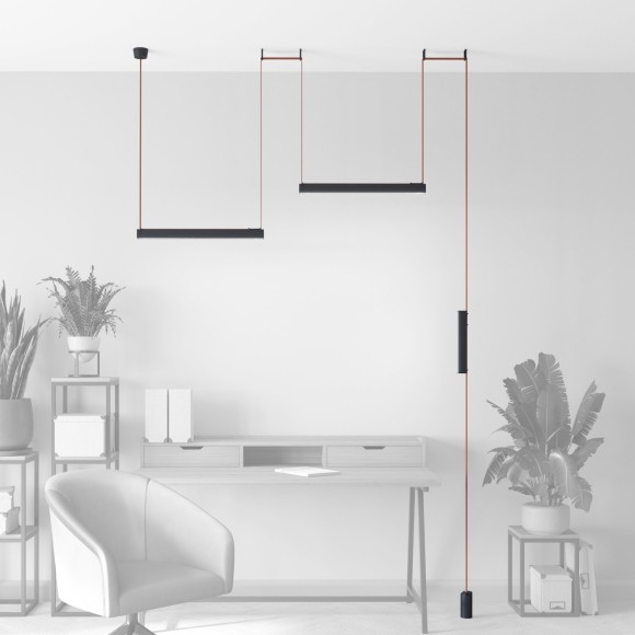 Готовая ременная трековая система Denkirs Belty DK55SET18-01-BR