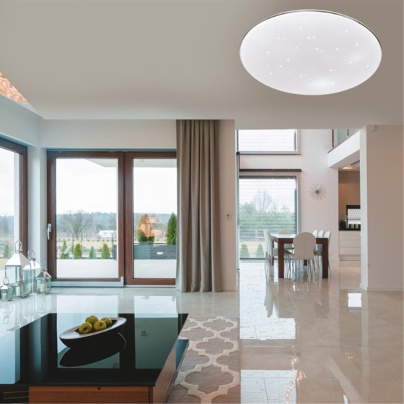 Настенно-потолочный светильник Sonex 2052/CL ABASI IP43 светодиодный LED 30W Настенно-потолочный светильник Sonex 2052/CL ABASI IP43 светодиодный LED 30W