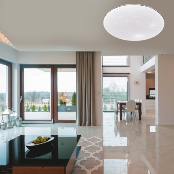 Настенно-потолочный светильник Sonex 2052/CL ABASI IP43 светодиодный LED 30W Настенно-потолочный светильник Sonex 2052/CL ABASI IP43 светодиодный LED 30W