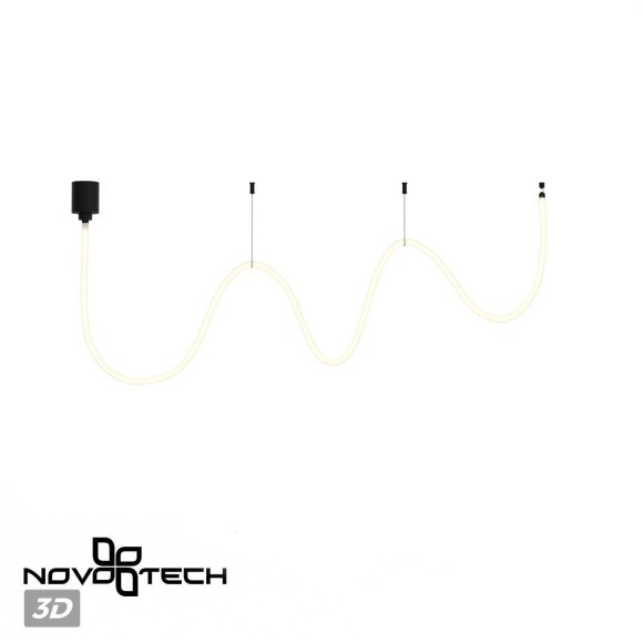 359331 KONST NT24 000 черный Светильник светодиодный IP20 LED 4000K 38W 170-265V 3360Лм RAMO