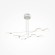 Люстра потолочная Maytoni MOD070PL-L48W3K Fad светодиодная 8xLED 48W