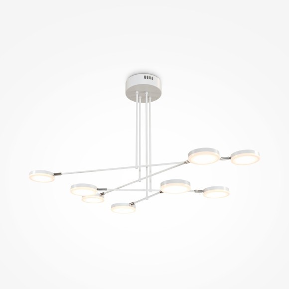 Люстра потолочная Maytoni MOD070PL-L48W3K Fad светодиодная 8xLED 48W