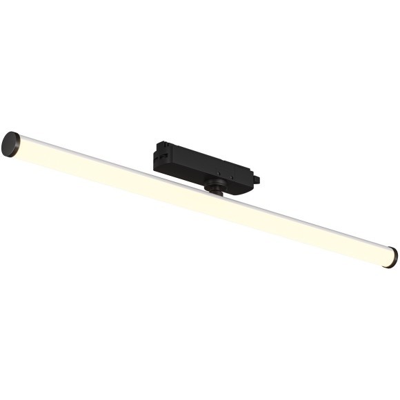 Однофазный двужильный светодиодный трековый светильник Denkirs DK6638-BK Strom 3000К 1400Лм CRI90+ 300° 15Вт