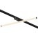 Однофазный двужильный светодиодный трековый светильник Denkirs DK6638-BK Strom 3000К 1400Лм CRI90+ 300° 15Вт