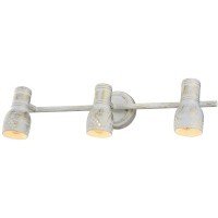Спот потолочный Lussole LSP-8057 MIAMI IP21 под лампы 3xE14 120W