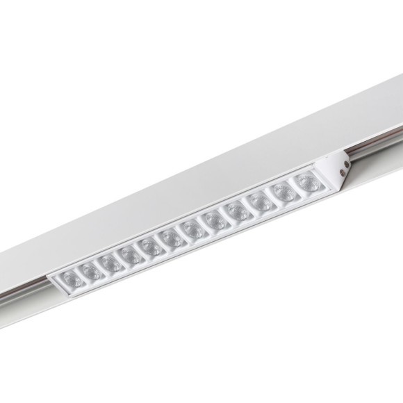 359487 Трековый светодиодный TUYA SMART светильник Novotech Flum CRI90+ 3000-6500К 960Лм 38° 12W Bluetooth Wi-Fi Алиса