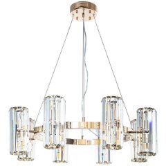 Люстра хрустальная Arte Lamp A1049SP-16GO SANTORINI под лампы G9 40W Люстра хрустальная Arte Lamp A1049SP-16GO SANTORINI под лампы G9 40W