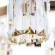 Люстра хрустальная Arte Lamp A1049SP-16GO SANTORINI под лампы G9 40W