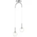 Светильник подвесной Crystal Lux LUXURY SP2 CHROME