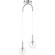 Светильник подвесной Crystal Lux LUXURY SP2 CHROME