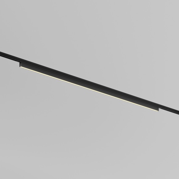 TR192-1-21W2.7K-B Ультратонкий трековый диммируемый по TRIAC 0/1-10V магнитный светодиодный светильник Maytoni Levity CRI90+ 2700К 800Лм 100° 21Вт