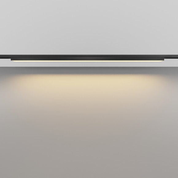 TR192-1-21W2.7K-B Ультратонкий трековый диммируемый по TRIAC 0/1-10V магнитный светодиодный светильник Maytoni Levity CRI90+ 2700К 800Лм 100° 21Вт