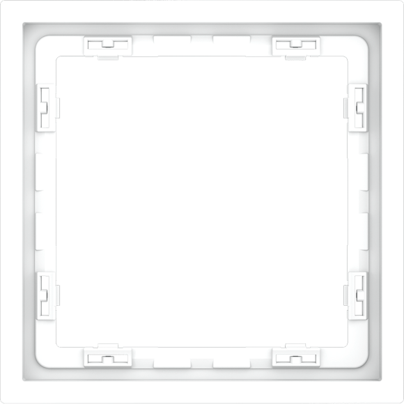 Рамка пластиковая VOLTUM S70 на 1 пост, (белый матовый)