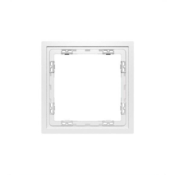 Рамка пластиковая VOLTUM S70 на 1 пост, (белый матовый)