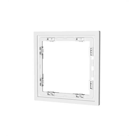 Рамка пластиковая VOLTUM S70 на 1 пост, (белый матовый)