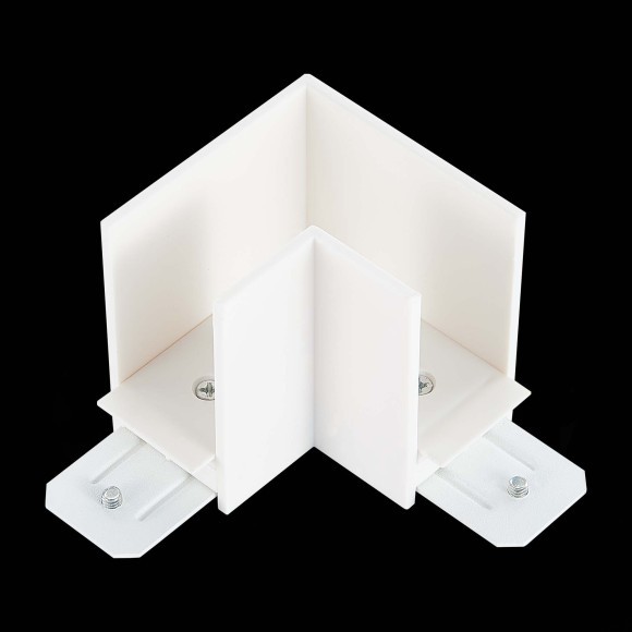 ST015.522.14 Соединитель угловой для накладного шинопровода белый SKYLINE 220