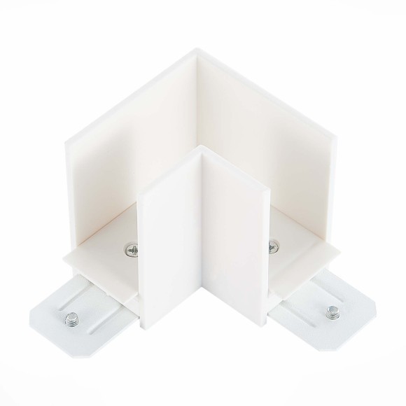 ST015.522.14 Соединитель угловой для накладного шинопровода белый SKYLINE 220