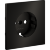 Накладка для розетки с заземлением, S70 Metal (антрацит)