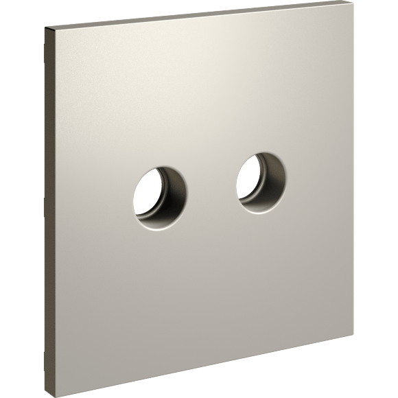 Накладка для розетки телевизионной оконечной TV+SAT, S70 (кашемир)