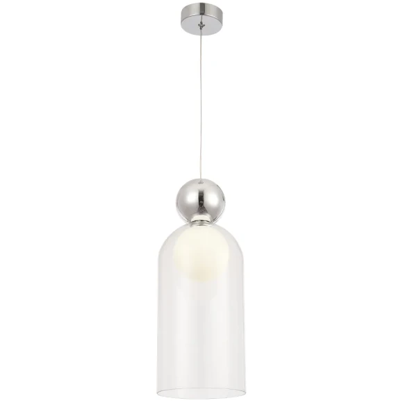 Светильник подвесной Crystal Lux MURCIA SP1.1 CHROME