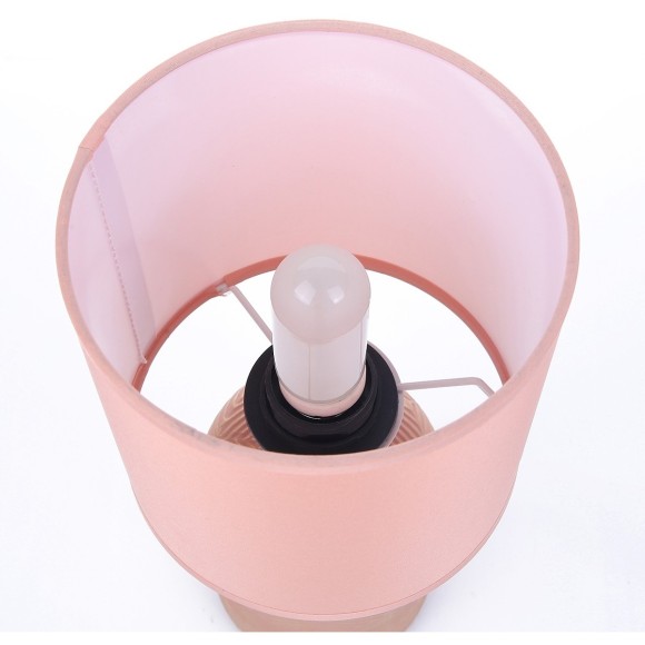 8221/1T MODERNI LN25 терракота, керамика/текстиль Настольная лампа Е27 1*60W 220V NIANA 8221/1T MODERNI LN25 терракота, керамика/текстиль Настольная лампа Е27 1*60W 220V NIANA