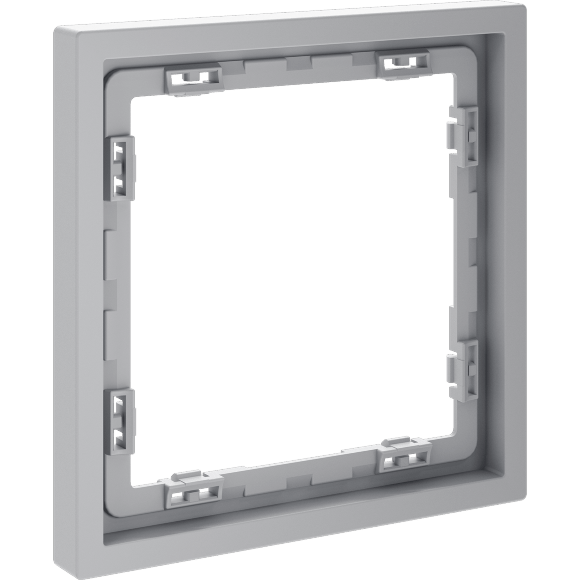 Рамка пластиковая VOLTUM S70 на 1 пост, (серый)