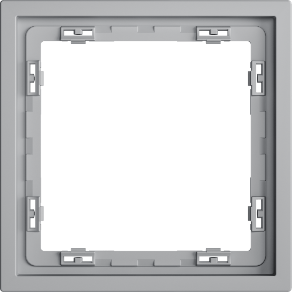 Рамка пластиковая VOLTUM S70 на 1 пост, (серый)