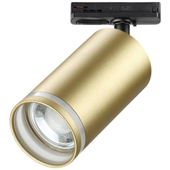 Однофазный двужильный трековый светильник Novotech 370878 ULAR под сменную лампу GU10 Однофазный двужильный трековый светильник Novotech 370878 ULAR под сменную лампу GU10