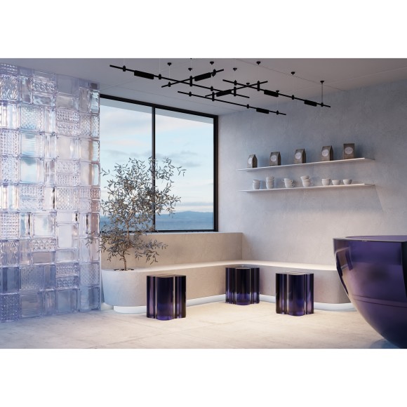 Магнитный трековый светильник Maytoni Flarity TR150-1-12W3K-M-B 3000K 580лм 12Вт