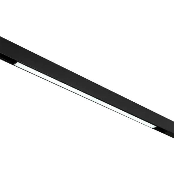 Crystal Lux CLT 0.33 001 18W BL M 3CCT-SMART 1409/374 Черный магнитный трековый линейный светильник, 60см, CCT перекл. цвет. температуры или SMART управление (при исп. драйвера CLT 0.203 08/09 SMART), 18Вт, 3000,4000,6000К, 1530Лм, CRI90 120° 48V