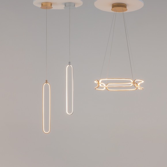 Подвесной светодиодный светильник Chain MOD017PL-L13G Подвесной светодиодный светильник Chain MOD017PL-L13G