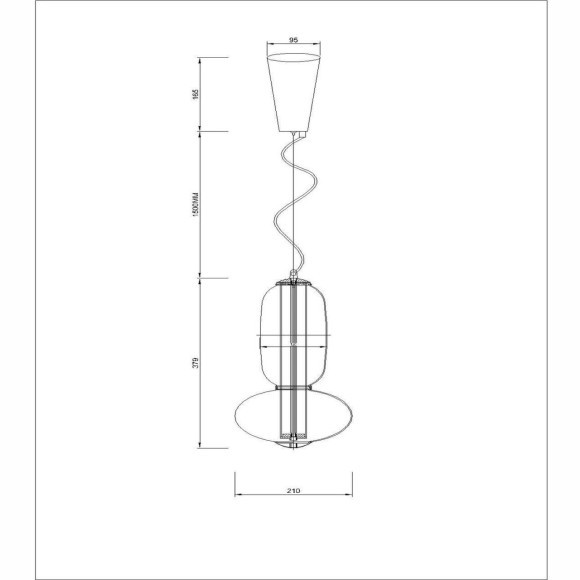 Подвесной светильник Vapor 4254-2P