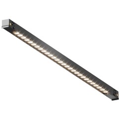 Maytoni EXILITY X TR241-2-6W4K-B Трековый линейный светодиодный черный магнитный светильник длиной 33см, с DIP переключателем группы включения на корпусе, LED 6Вт 4000K 540Лм CRI90 40° IP20 48В