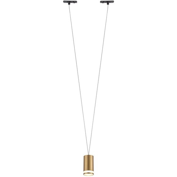 Однофазный двужильный трековый светильник Crystallux CLT 0.31 014 BS под сменную лампу GU10