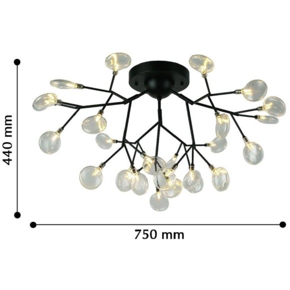 Потолочная люстра Skein 2480-9U