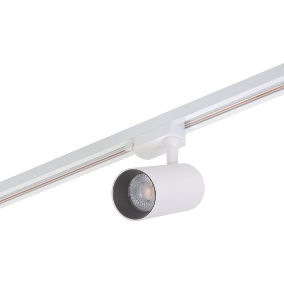 Однофазный двужильный светодиодный трековый светильник Denkirs DK6030-WH SOLID Morud 3000К 2160Лм CRI90+ 24° 24Вт
