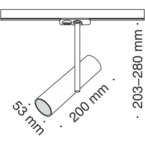 Однофазный двужильный трековый светильник Maytoni Unity TR005-1-GU10-W Elti под сменную лампу GU10 Однофазный двужильный трековый светильник Maytoni Unity TR005-1-GU10-W Elti под сменную лампу GU10