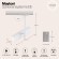 Однофазный двужильный трековый светильник Maytoni Unity TR005-1-GU10-W Elti под сменную лампу GU10