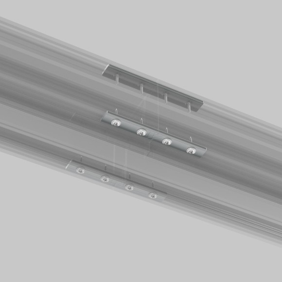 Комплект из 4 соединителей для шин в демпферные натяжные потолки Maytoni Slott Exility TRA034D-C-42S