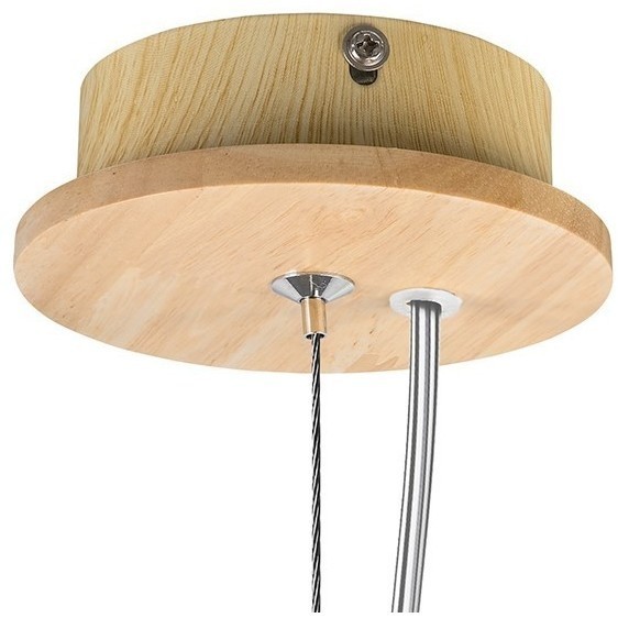 Подвесной светильник с 1 плафоном Lightstar 802115 Nubi legno под лампу 1xE27 60W