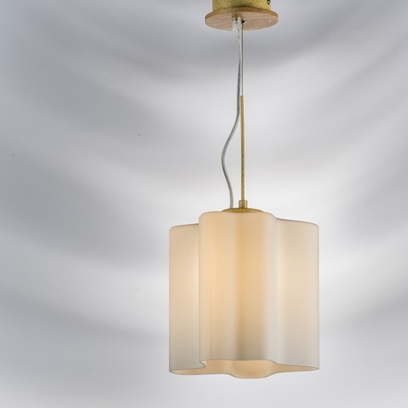 Подвесной светильник с 1 плафоном Lightstar 802115 Nubi legno под лампу 1xE27 60W