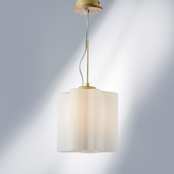 Подвесной светильник с 1 плафоном Lightstar 802115 Nubi legno под лампу 1xE27 60W