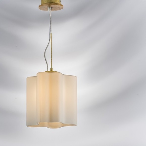 Подвесной светильник с 1 плафоном Lightstar 802115 Nubi legno под лампу 1xE27 60W