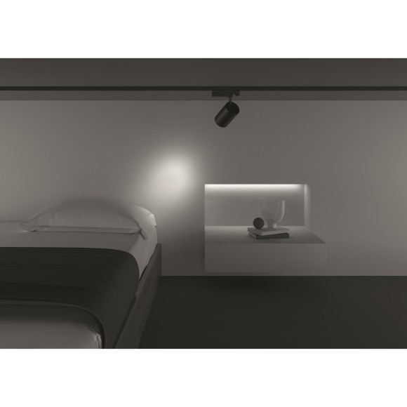 Трековый светильник трехфазный 220V светодиодный Vuoro TR029-3-26W3K-S-B