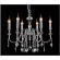 Люстра Crystal Lux MERCEDES SP6 CHROME/SMOKE